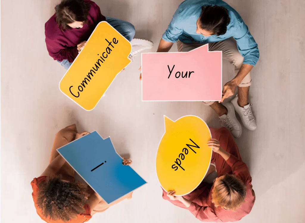 | Chill & Thrive communicate your needs