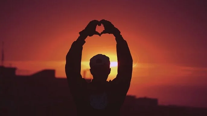 image | Chill & Thrive | Chill & Thrive a man in the front of a sunset