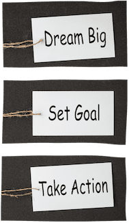 | Chill & Thrive Dream Bid, Set Goals, Take action