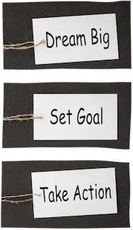 | Chill & Thrive Dream Bid, Set Goals, Take action