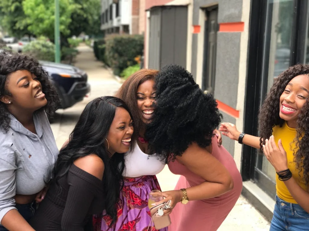 Photo by nappy | Chill & Thrive | Chill & Thrive Five Women Laughing